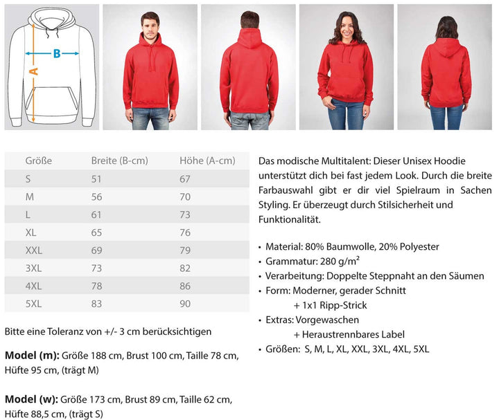 HOODIE MÄDELS • RUDI WÜRDE SPAZIEREN GEHEN!-HARLEKINSHOP