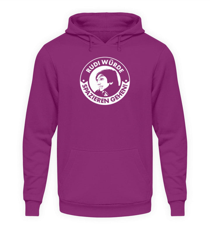 HOODIE MÄDELS • RUDI WÜRDE SPAZIEREN GEHEN!-HARLEKINSHOP