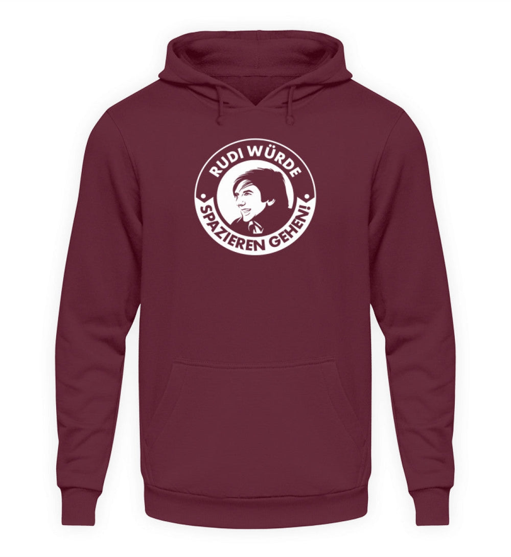 HOODIE MÄDELS • RUDI WÜRDE SPAZIEREN GEHEN!-HARLEKINSHOP