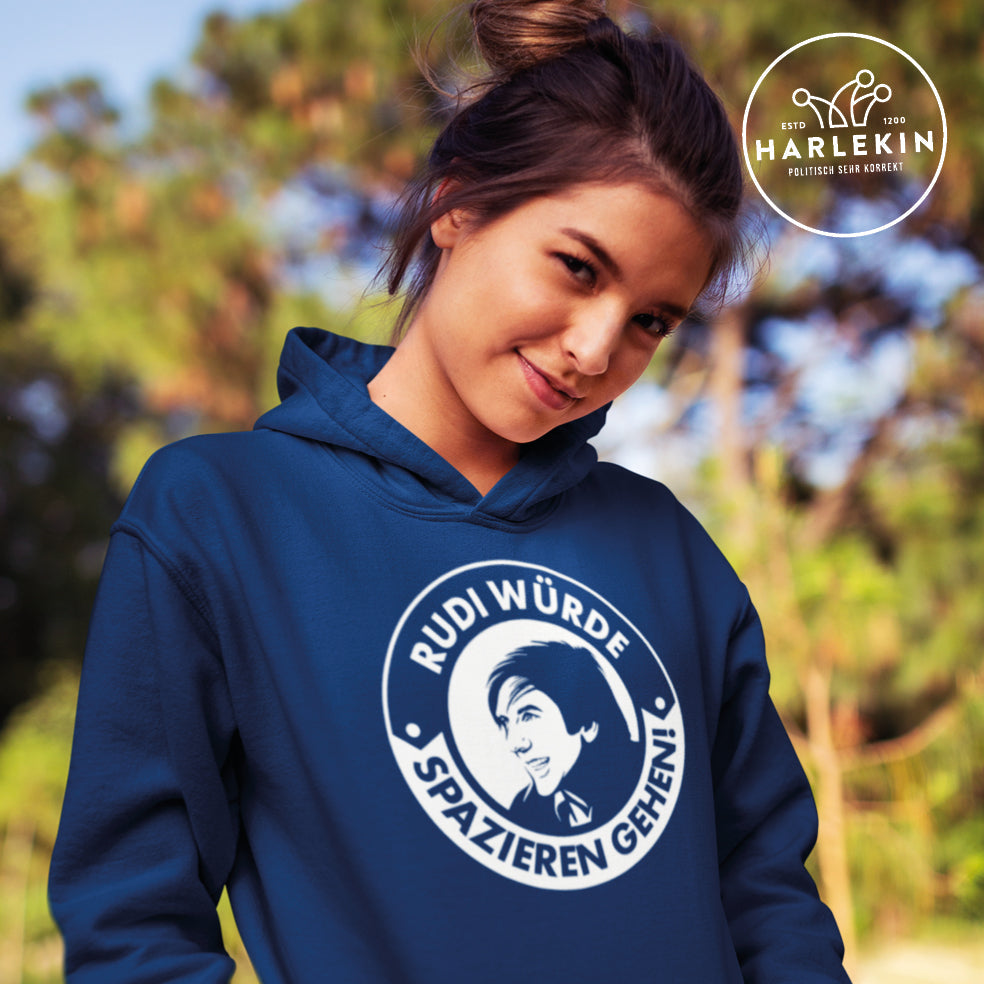HOODIE MÄDELS • RUDI WÜRDE SPAZIEREN GEHEN!-HARLEKINSHOP