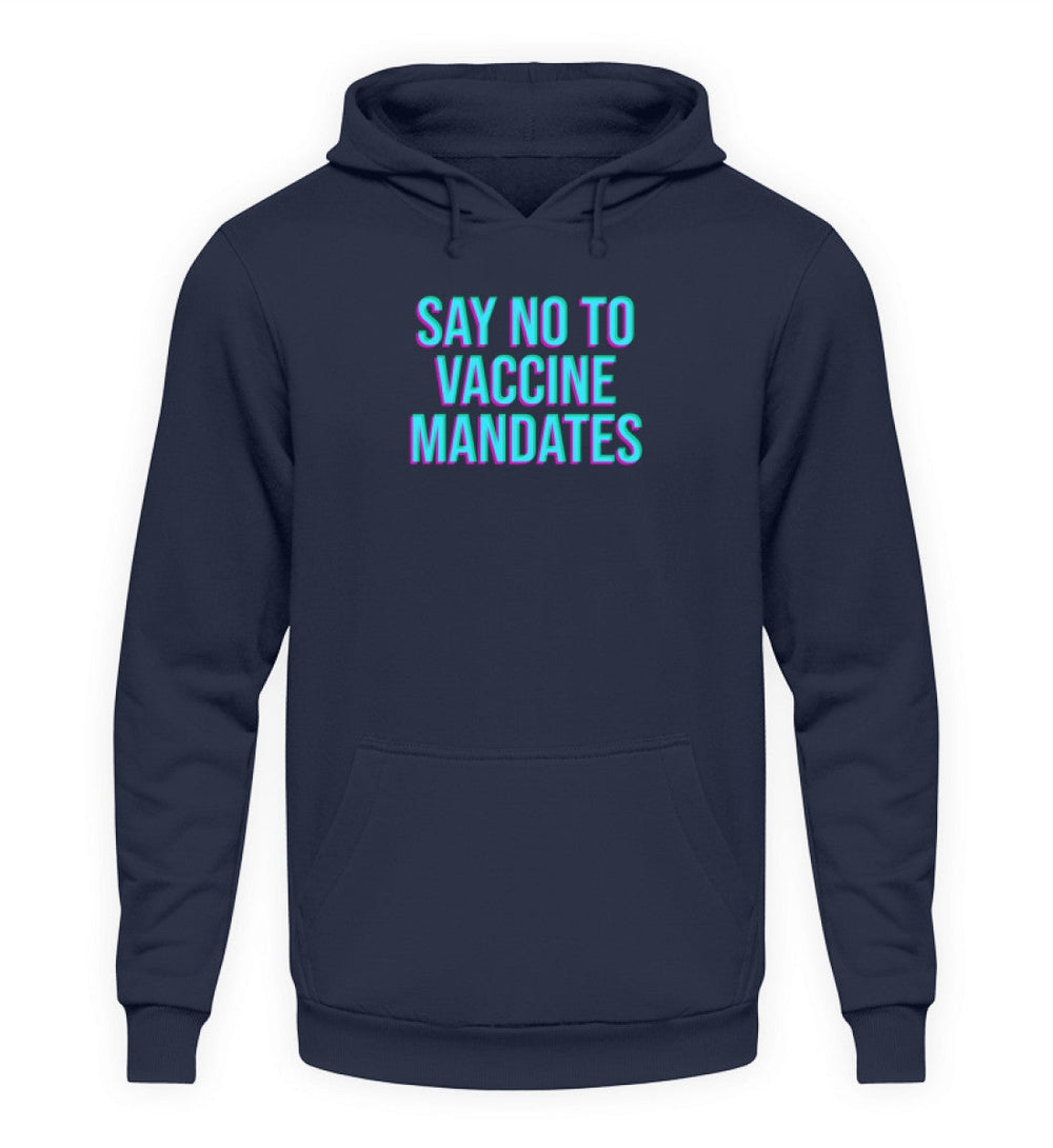 HOODIE MÄDELS • SAY NO TO VACCINE MANDATES-HARLEKINSHOP