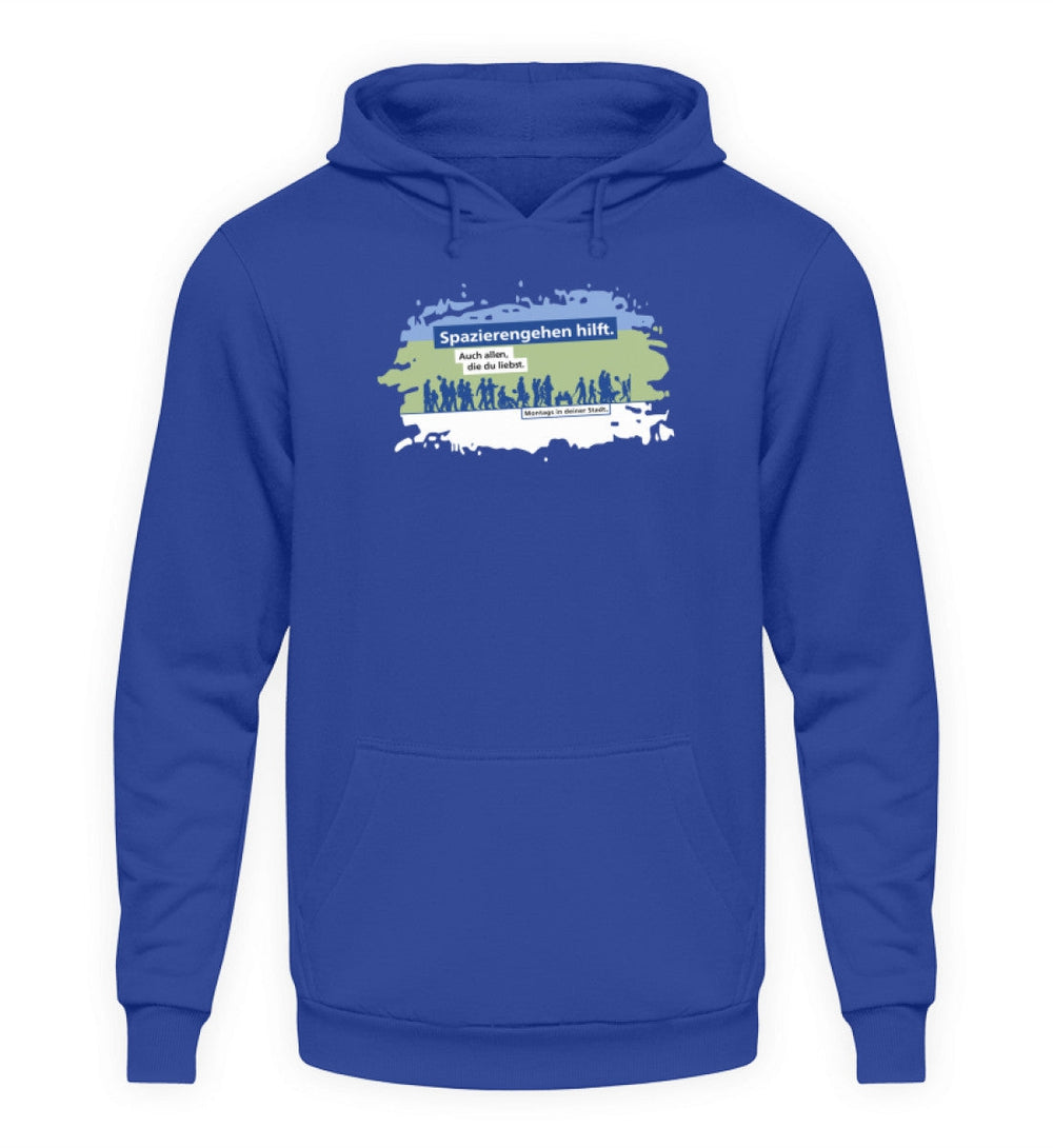 HOODIE MÄDELS • SPAZIERENGEHEN HILFT-HARLEKINSHOP