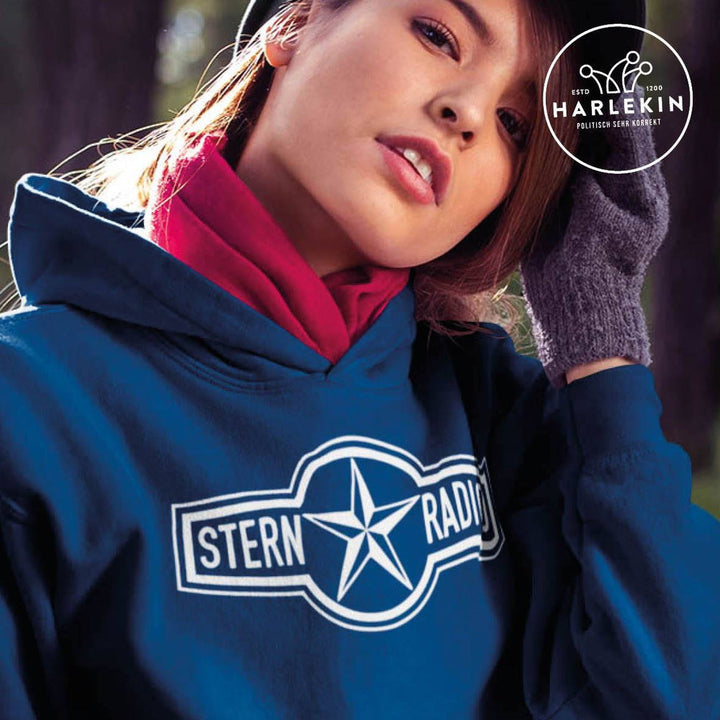 HOODIE MÄDELS • STERNRADIO BADGE-HARLEKINSHOP