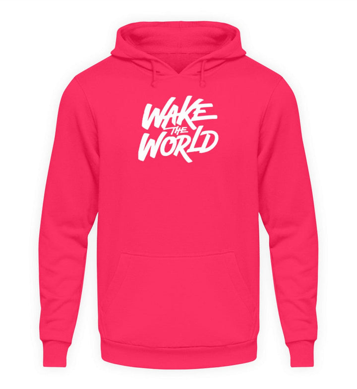 HOODIE MÄDELS • WAKE THE WORLD - DUNKEL-HARLEKINSHOP