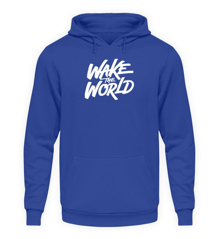 HOODIE MÄDELS • WAKE THE WORLD - DUNKEL-HARLEKINSHOP