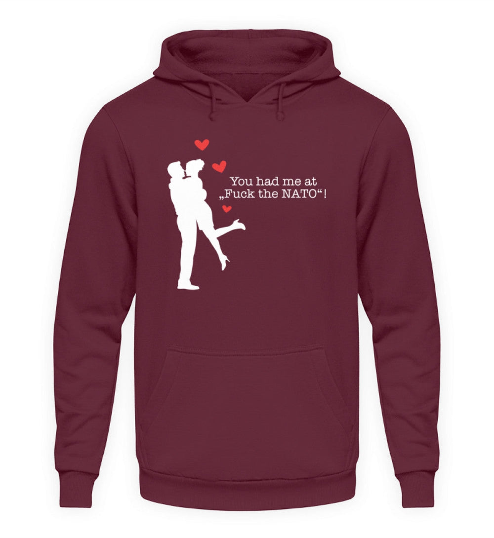 HOODIE MÄDELS • YOU HAD ME AT FUCK THE NATO-HARLEKINSHOP