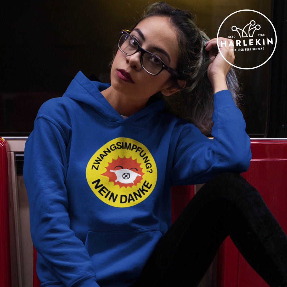HOODIE MÄDELS • ZWANGSIMPFUNG NEIN DANKE-HARLEKINSHOP
