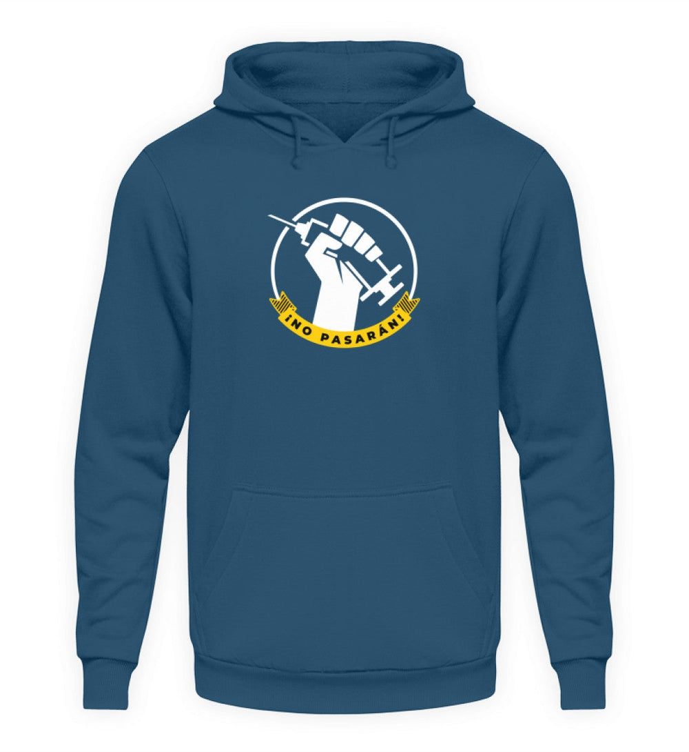 HOODIE MÄDELS • ZWANGSIMPFUNG: NO PASARAN!-HARLEKINSHOP