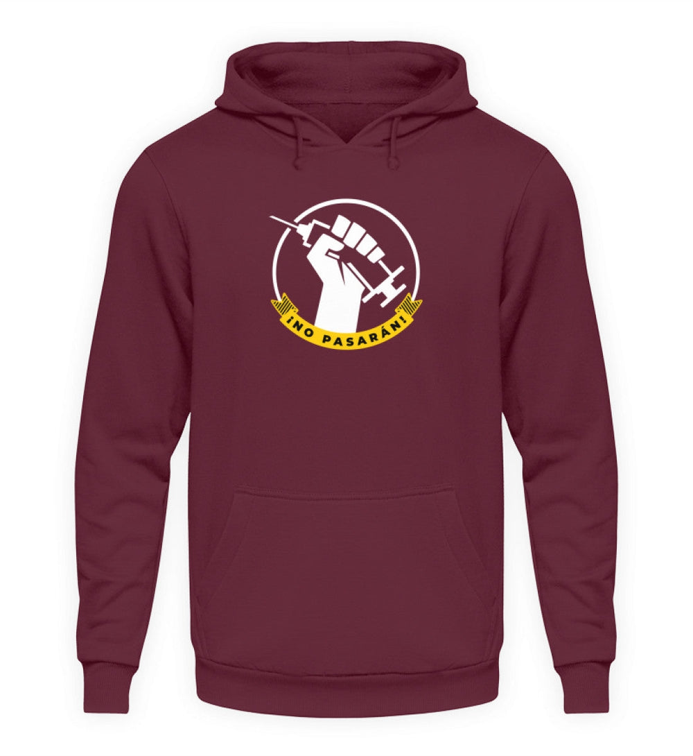 HOODIE MÄDELS • ZWANGSIMPFUNG: NO PASARAN!-HARLEKINSHOP