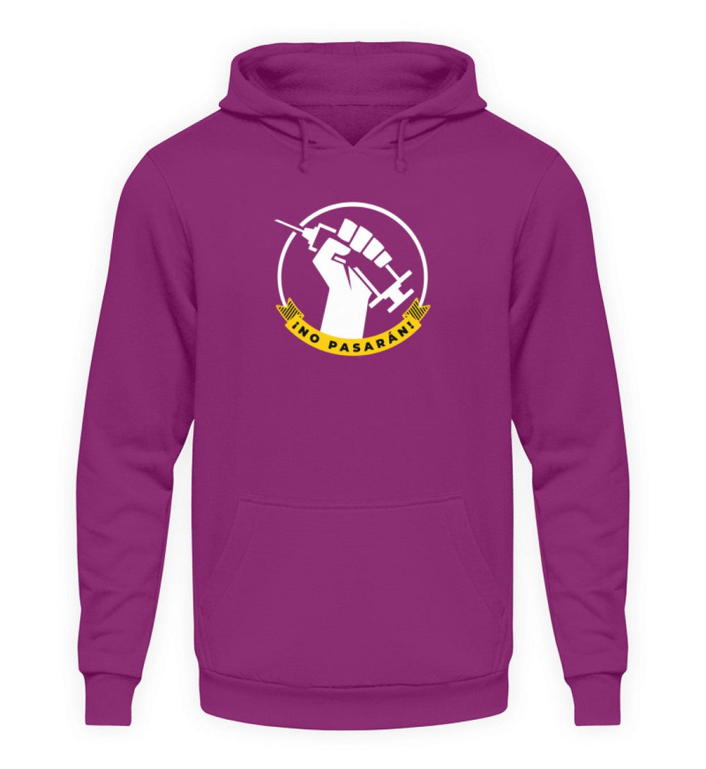HOODIE MÄDELS • ZWANGSIMPFUNG: NO PASARAN!-HARLEKINSHOP