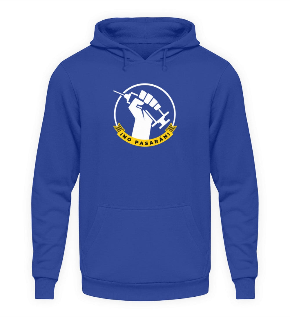 HOODIE MÄDELS • ZWANGSIMPFUNG: NO PASARAN!-HARLEKINSHOP