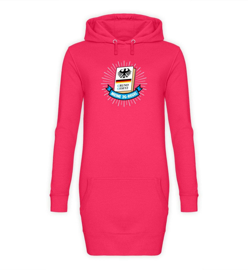 HOODIEKLEID MÄDELS • 2G-REGEL: GRUNDGESETZ-HARLEKINSHOP