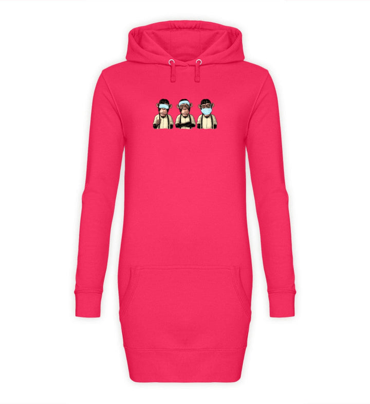 HOODIEKLEID MÄDELS • 3AFFEN 3MONKEYS-HARLEKINSHOP