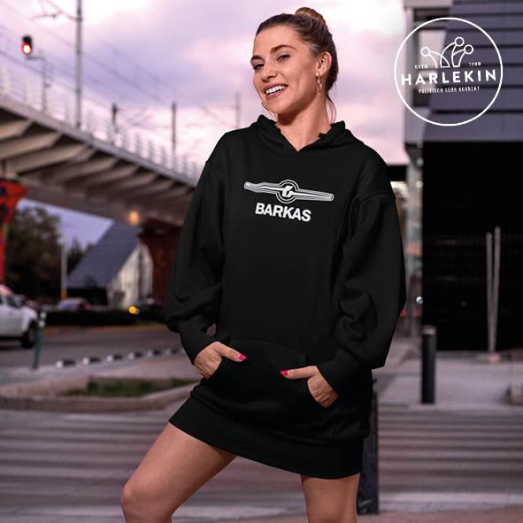 HOODIEKLEID MÄDELS • BARKAS-HARLEKINSHOP
