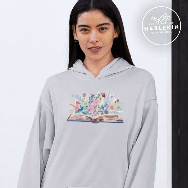 HOODIEKLEID MÄDELS • BOOKS & FLOWERS-HARLEKINSHOP