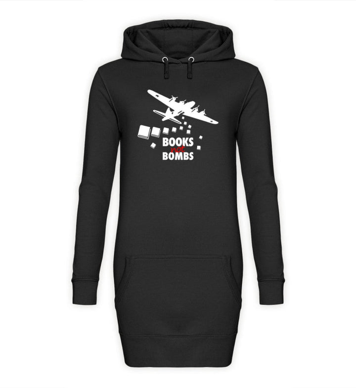HOODIEKLEID MÄDELS • BOOKS NOT BOMBS-HARLEKINSHOP