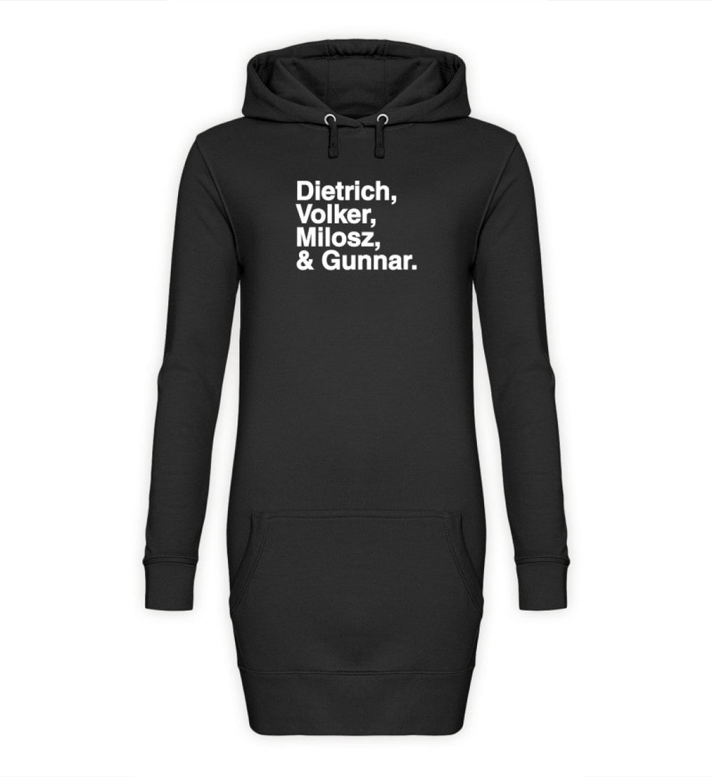 HOODIEKLEID MÄDELS • DIETRICH, VOLKER, MILOSZ & GUNNAR.-HARLEKINSHOP