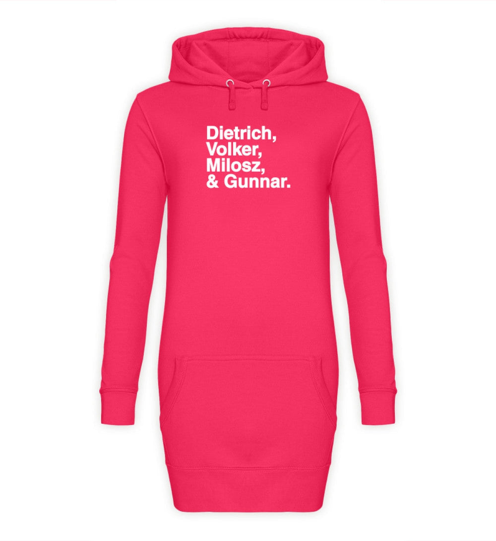 HOODIEKLEID MÄDELS • DIETRICH, VOLKER, MILOSZ & GUNNAR.-HARLEKINSHOP
