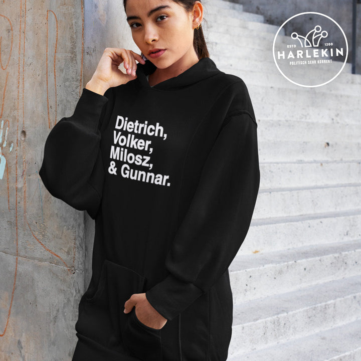 HOODIEKLEID MÄDELS • DIETRICH, VOLKER, MILOSZ & GUNNAR.-HARLEKINSHOP