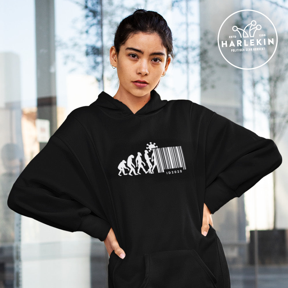HOODIEKLEID MÄDELS • EVOLUTION: ID2020-HARLEKINSHOP