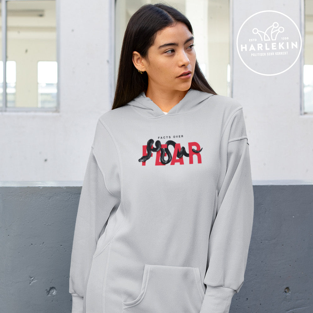 HOODIEKLEID MÄDELS • FACTS OVER FEAR-HARLEKINSHOP