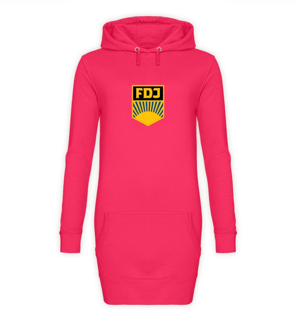 HOODIEKLEID MÄDELS • FDJ - FARBIG-HARLEKINSHOP