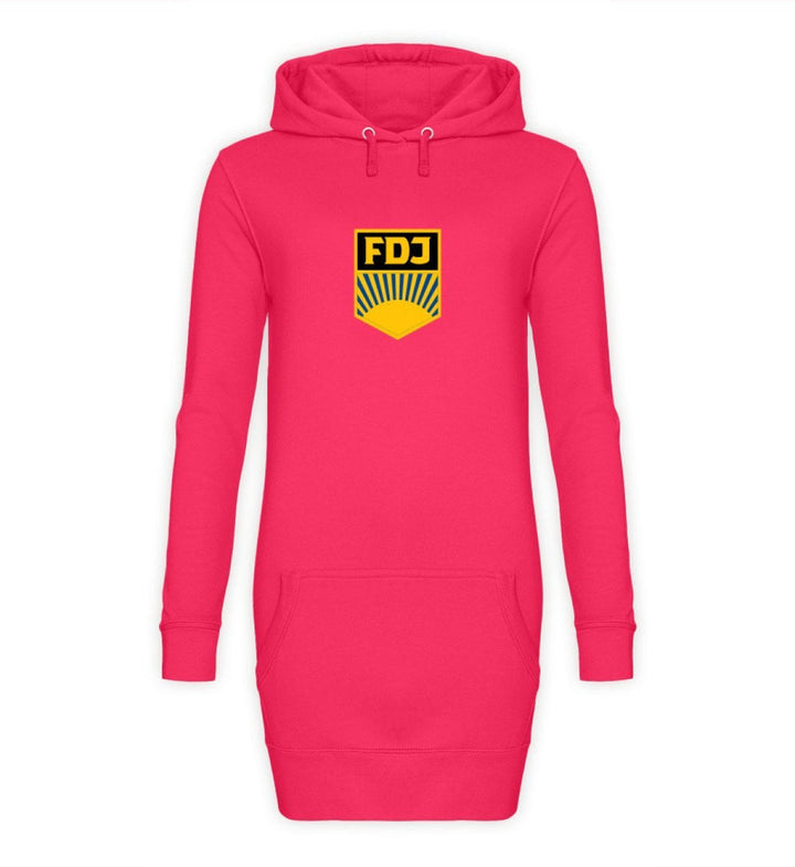 HOODIEKLEID MÄDELS • FDJ - FARBIG-HARLEKINSHOP