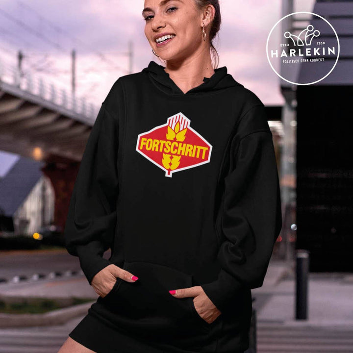 HOODIEKLEID MÄDELS • FORTSCHRITT-HARLEKINSHOP