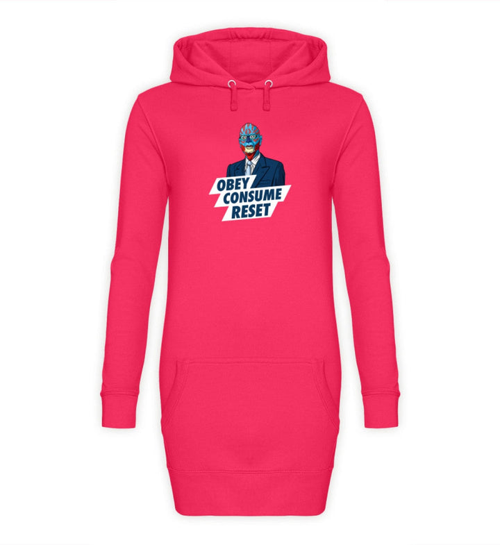 HOODIEKLEID MÄDELS • KLAUS: OBEY CONSUME RESET-HARLEKINSHOP