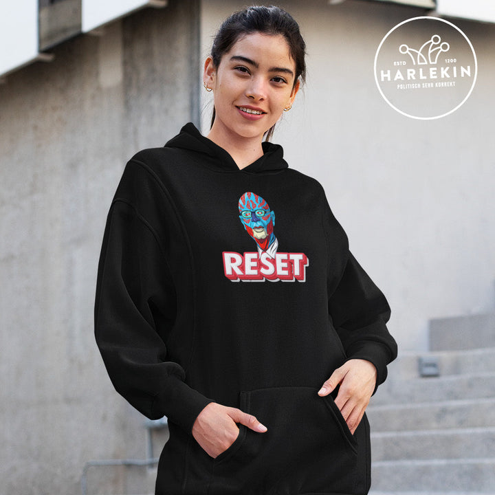 HOODIEKLEID MÄDELS • KLAUS: THE GREAT RESET-HARLEKINSHOP