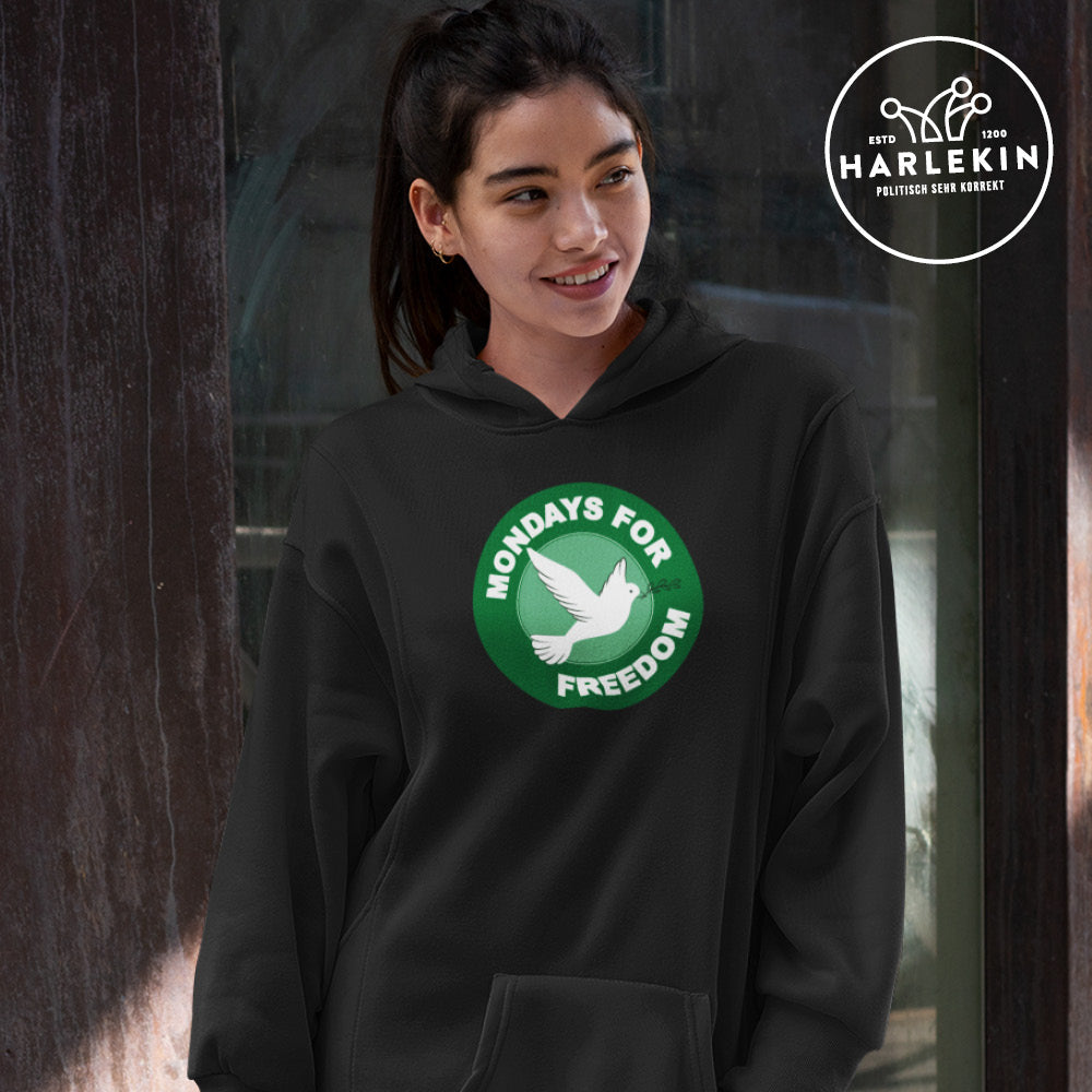 HOODIEKLEID MÄDELS • MONDAYS FOR FREEDOM-HARLEKINSHOP