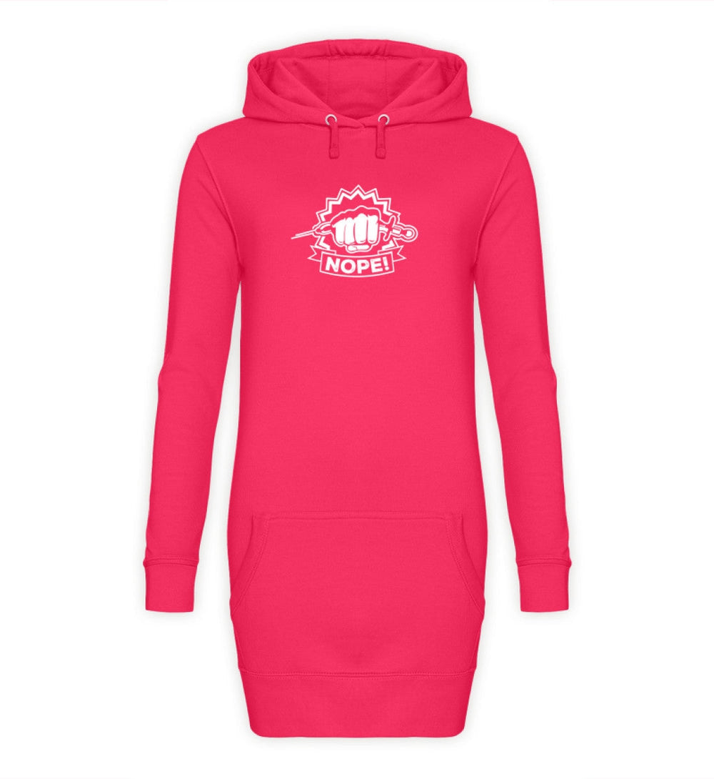 HOODIEKLEID MÄDELS • NOPE VACCINE IMPFUNG-HARLEKINSHOP