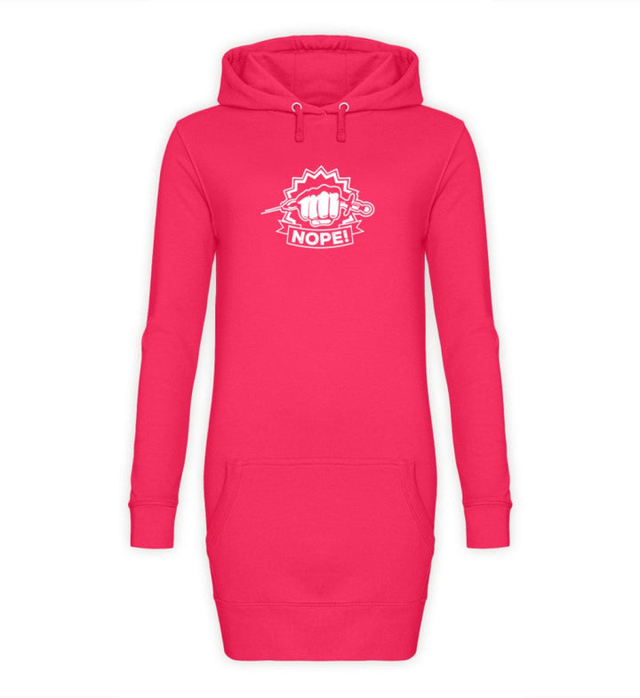 HOODIEKLEID MÄDELS • NOPE VACCINE IMPFUNG-HARLEKINSHOP