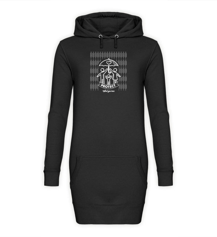 HOODIEKLEID MÄDELS • PROTECT WHAT YOU LOVE-HARLEKINSHOP