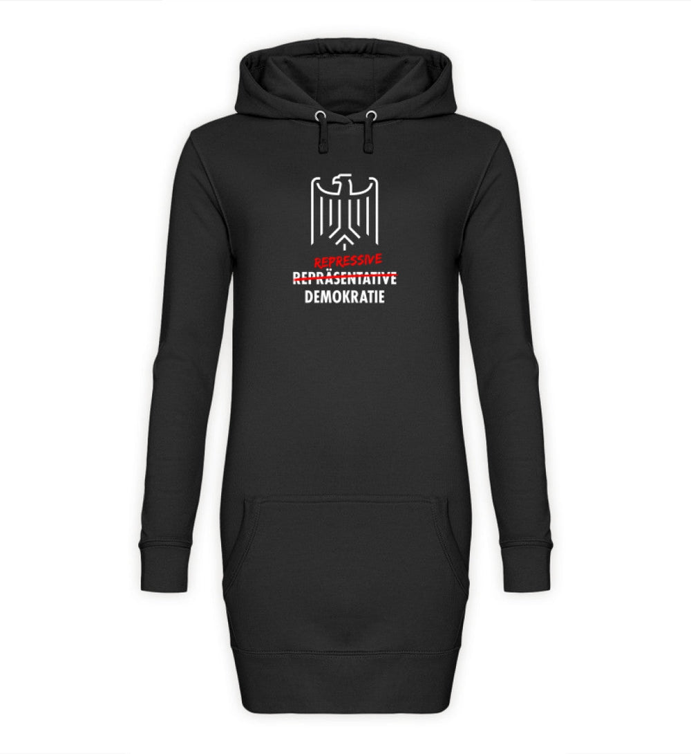 HOODIEKLEID MÄDELS • REPRESSIVE DEMOKRATIE-HARLEKINSHOP
