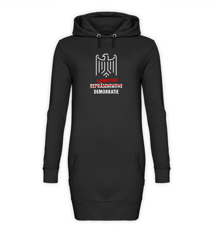 HOODIEKLEID MÄDELS • REPRESSIVE DEMOKRATIE-HARLEKINSHOP