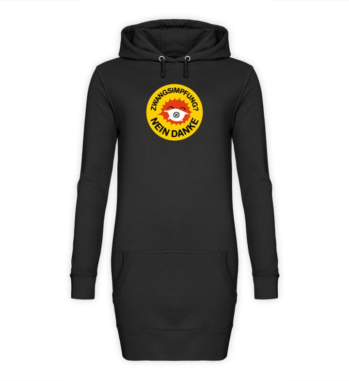 HOODIEKLEID MÄDELS • ZWANGSIMPFUNG NEIN DANKE-HARLEKINSHOP