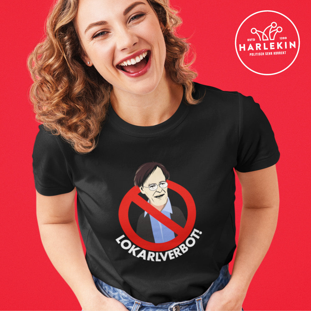 ORGANIC SHIRT MÄDELS • LOKARLVERBOT - DUNKEL