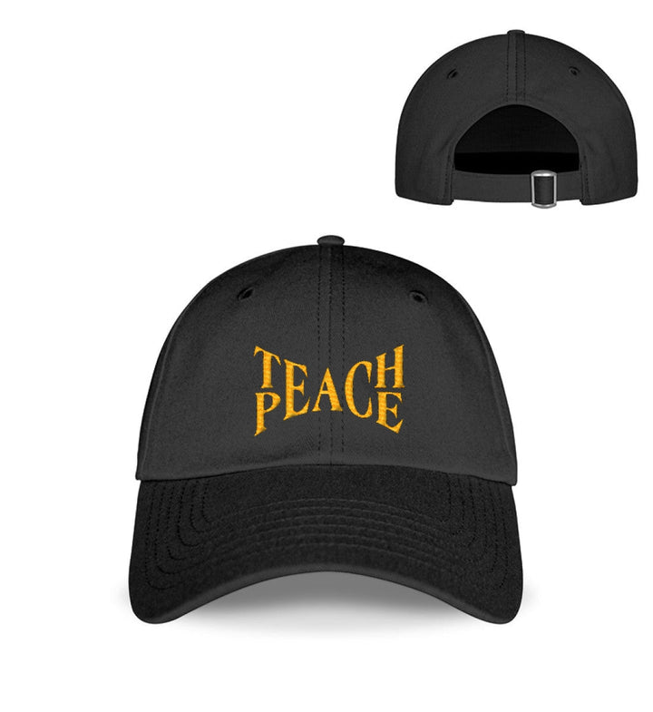 KENFM BASEBALL CAP • TEACH PEACE // EDLER STICK-HARLEKINSHOP