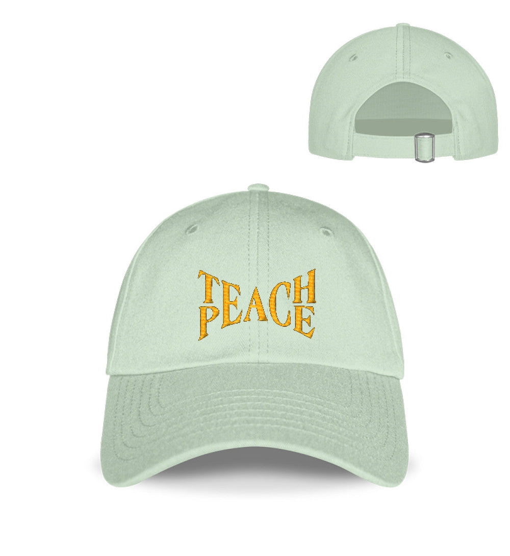 KENFM BASEBALL CAP • TEACH PEACE // EDLER STICK-HARLEKINSHOP