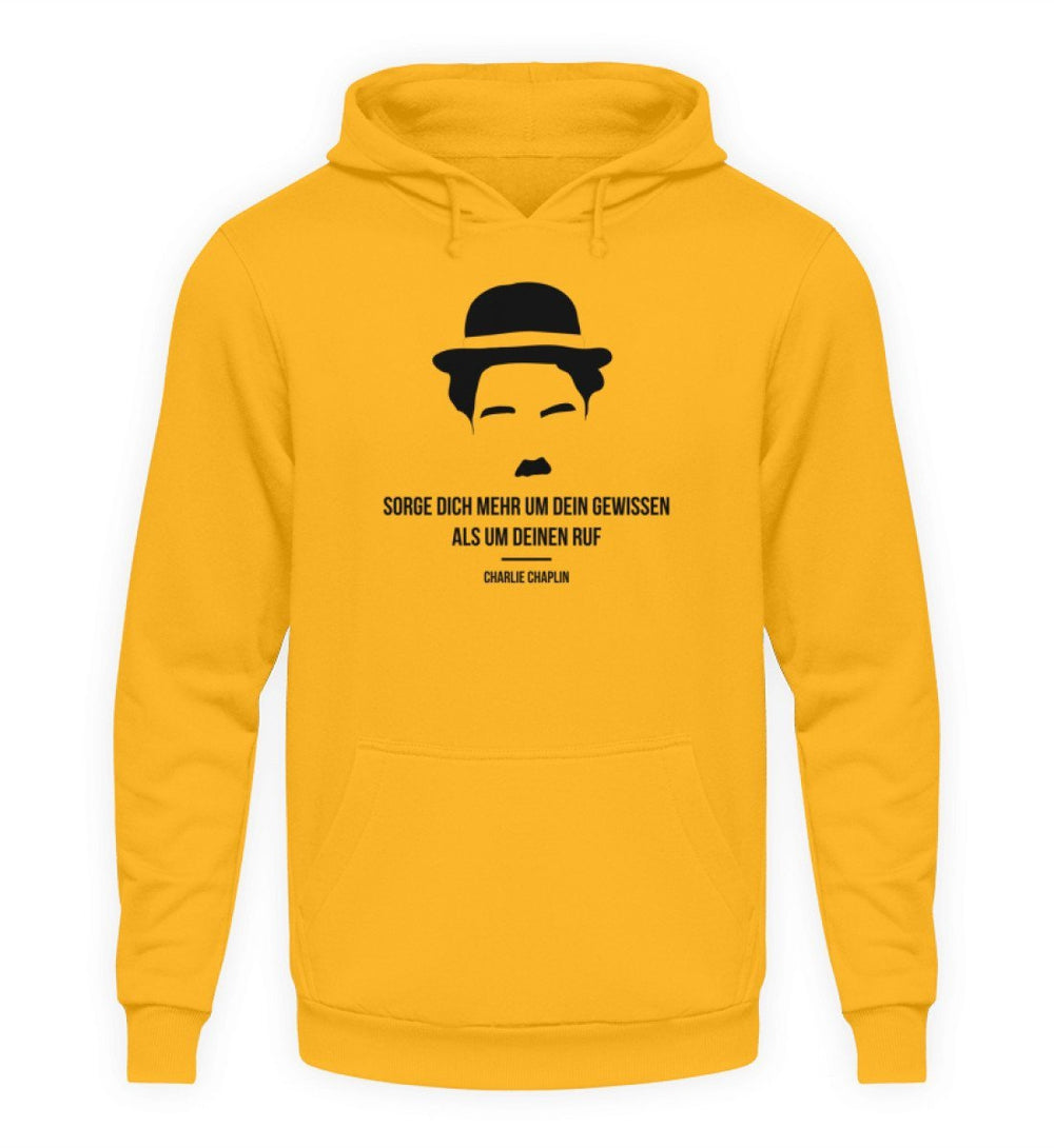 KENFM HOODIE MÄDELS • CHARLIE CHAPLIN / GEWISSEN-HARLEKINSHOP