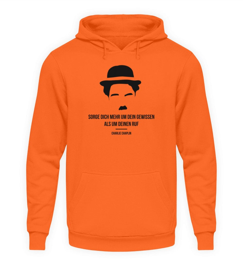 KENFM HOODIE MÄDELS • CHARLIE CHAPLIN / GEWISSEN-HARLEKINSHOP