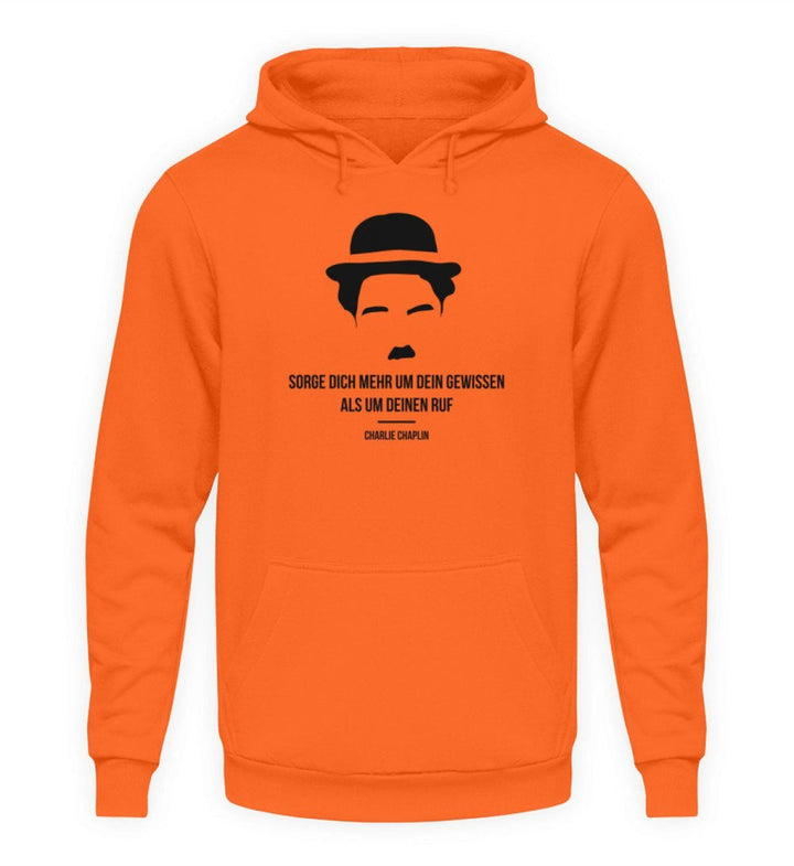 KENFM HOODIE MÄDELS • CHARLIE CHAPLIN / GEWISSEN-HARLEKINSHOP