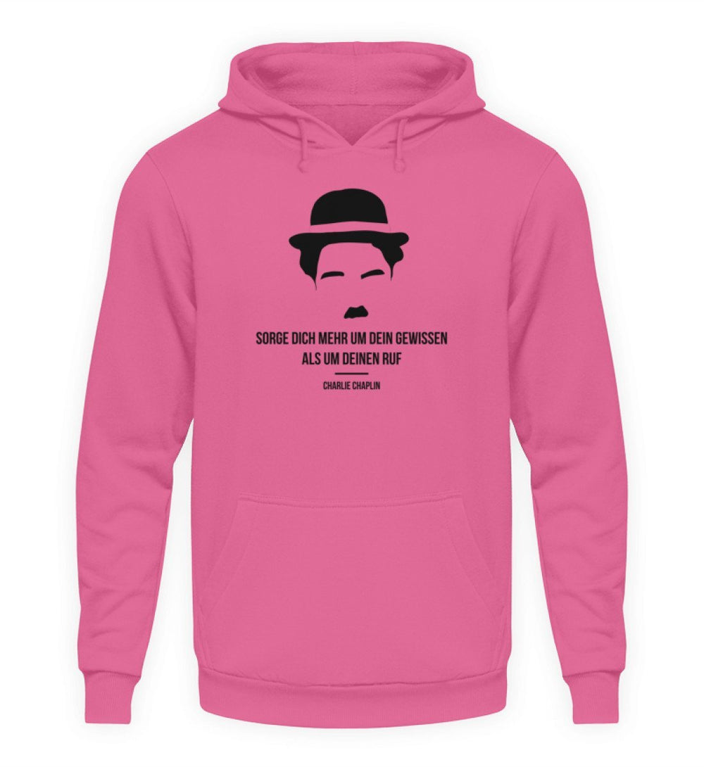 KENFM HOODIE MÄDELS • CHARLIE CHAPLIN / GEWISSEN-HARLEKINSHOP