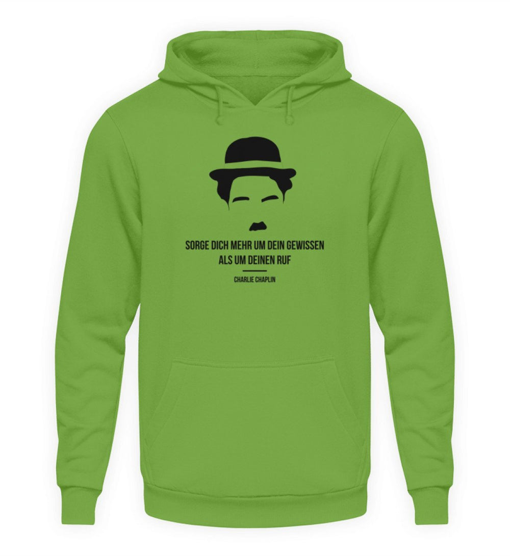 KENFM HOODIE MÄDELS • CHARLIE CHAPLIN / GEWISSEN-HARLEKINSHOP