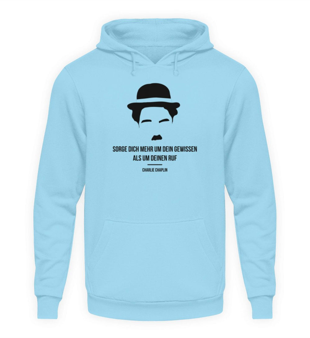 KENFM HOODIE MÄDELS • CHARLIE CHAPLIN / GEWISSEN-HARLEKINSHOP
