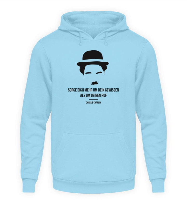 KENFM HOODIE MÄDELS • CHARLIE CHAPLIN / GEWISSEN-HARLEKINSHOP