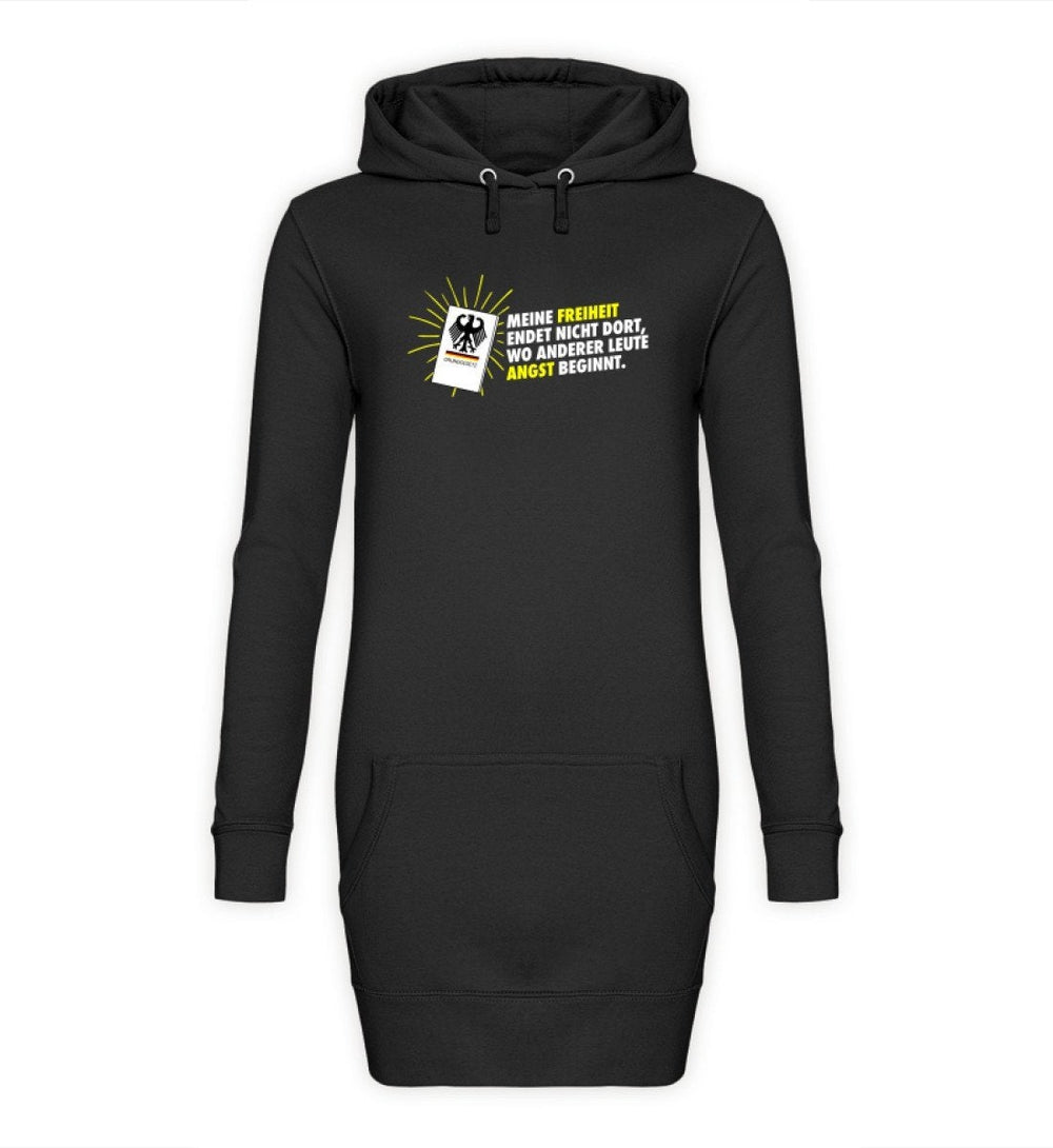 KENFM HOODIEKLEID MÄDELS • FREIHEIT VS. ANGST-HARLEKINSHOP