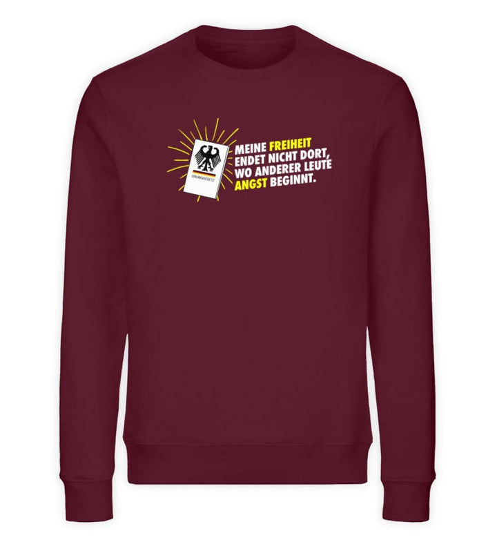 KENFM ORGANIC SWEATER BUBEN • FREIHEIT VS. ANGST-HARLEKINSHOP