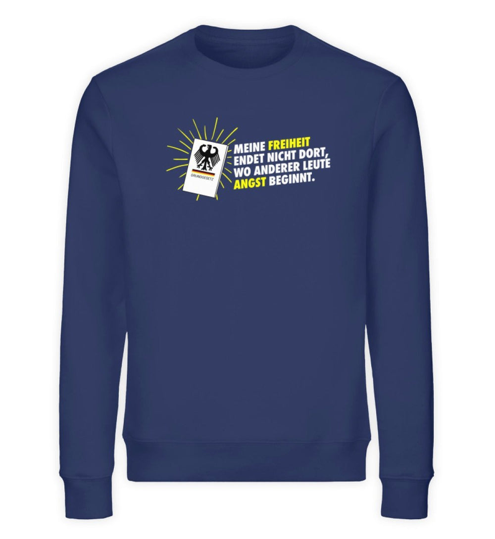 KENFM ORGANIC SWEATER BUBEN • FREIHEIT VS. ANGST-HARLEKINSHOP